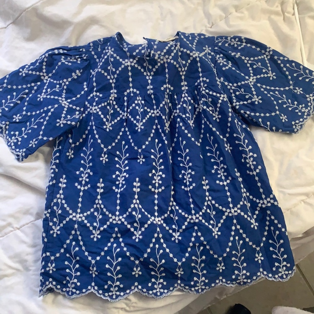 Blue shirt